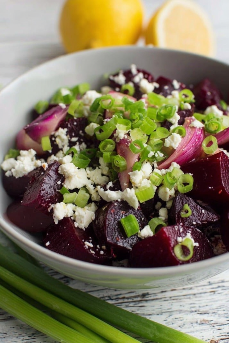 7-Ingredient Roasted Beet Salad with Feta