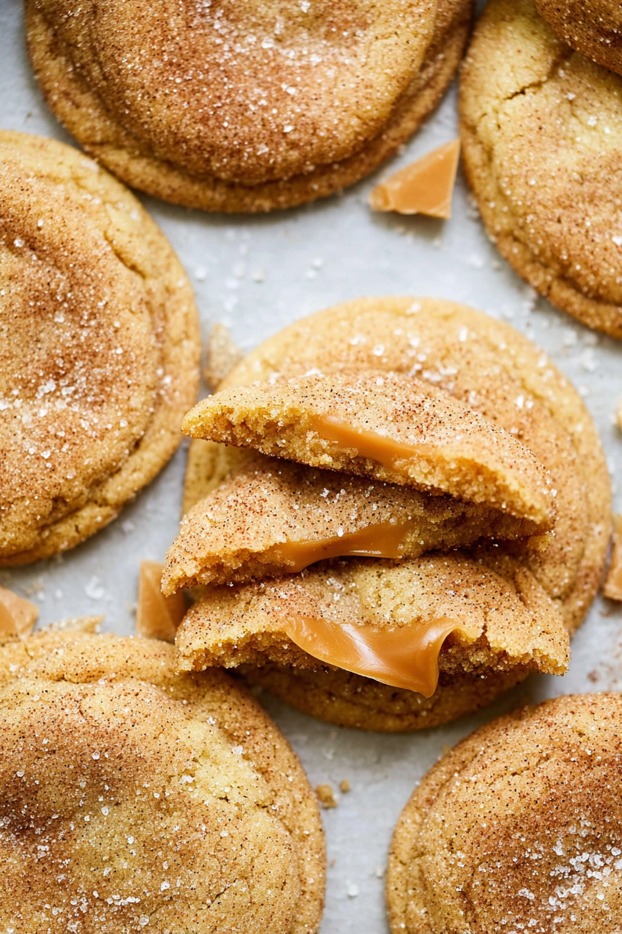 Brown Butter Caramel Snickerdoodles