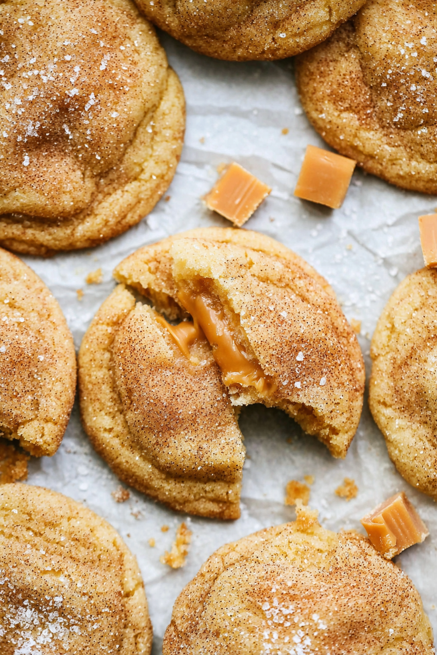 Brown Butter Caramel Snickerdoodles