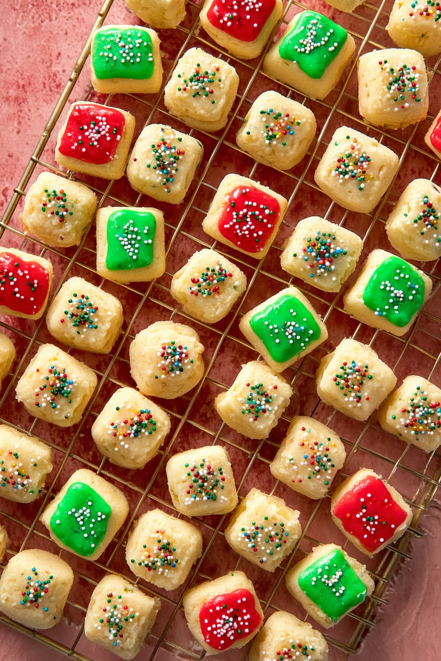 Christmas Sugar Cookie Bites