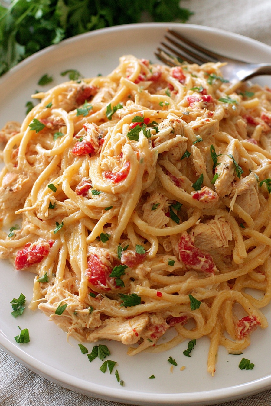 One-Pot Chicken Spaghetti