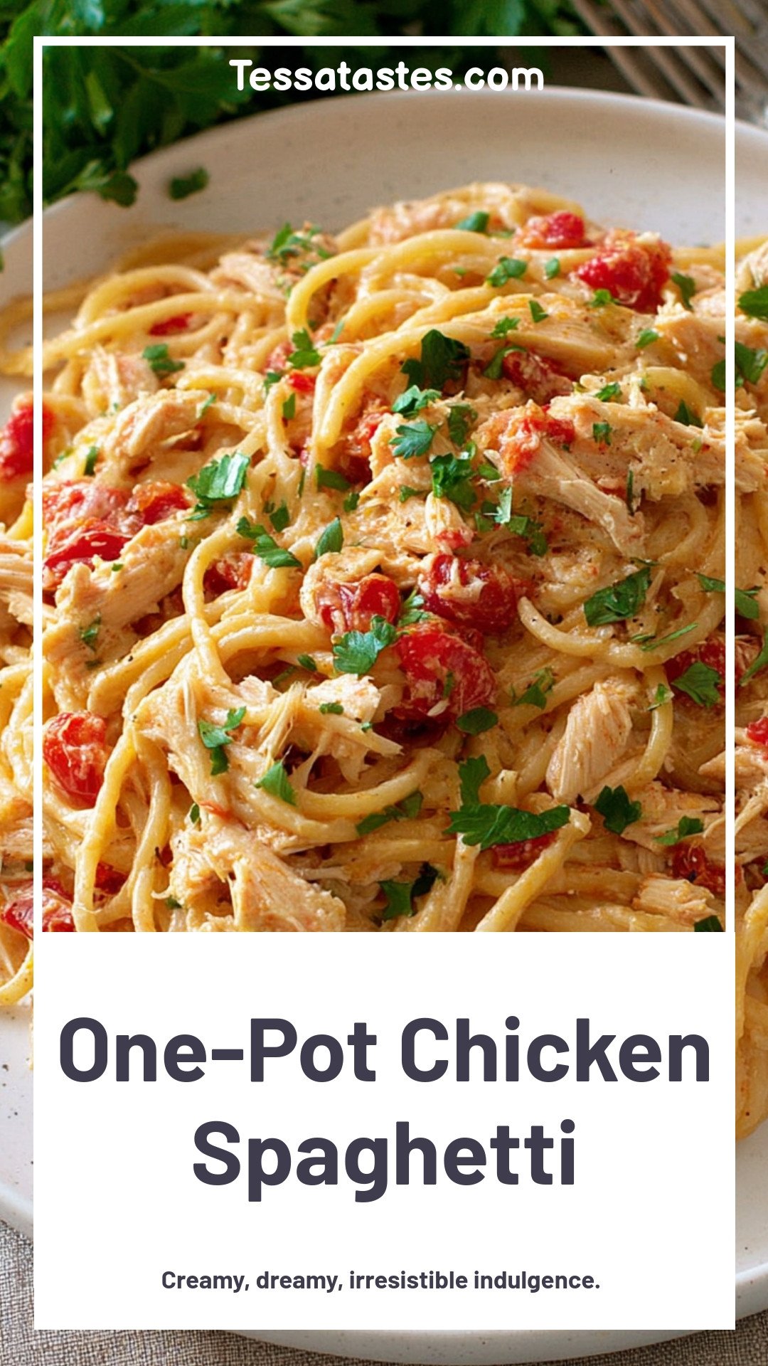 One-Pot Chicken Spaghetti