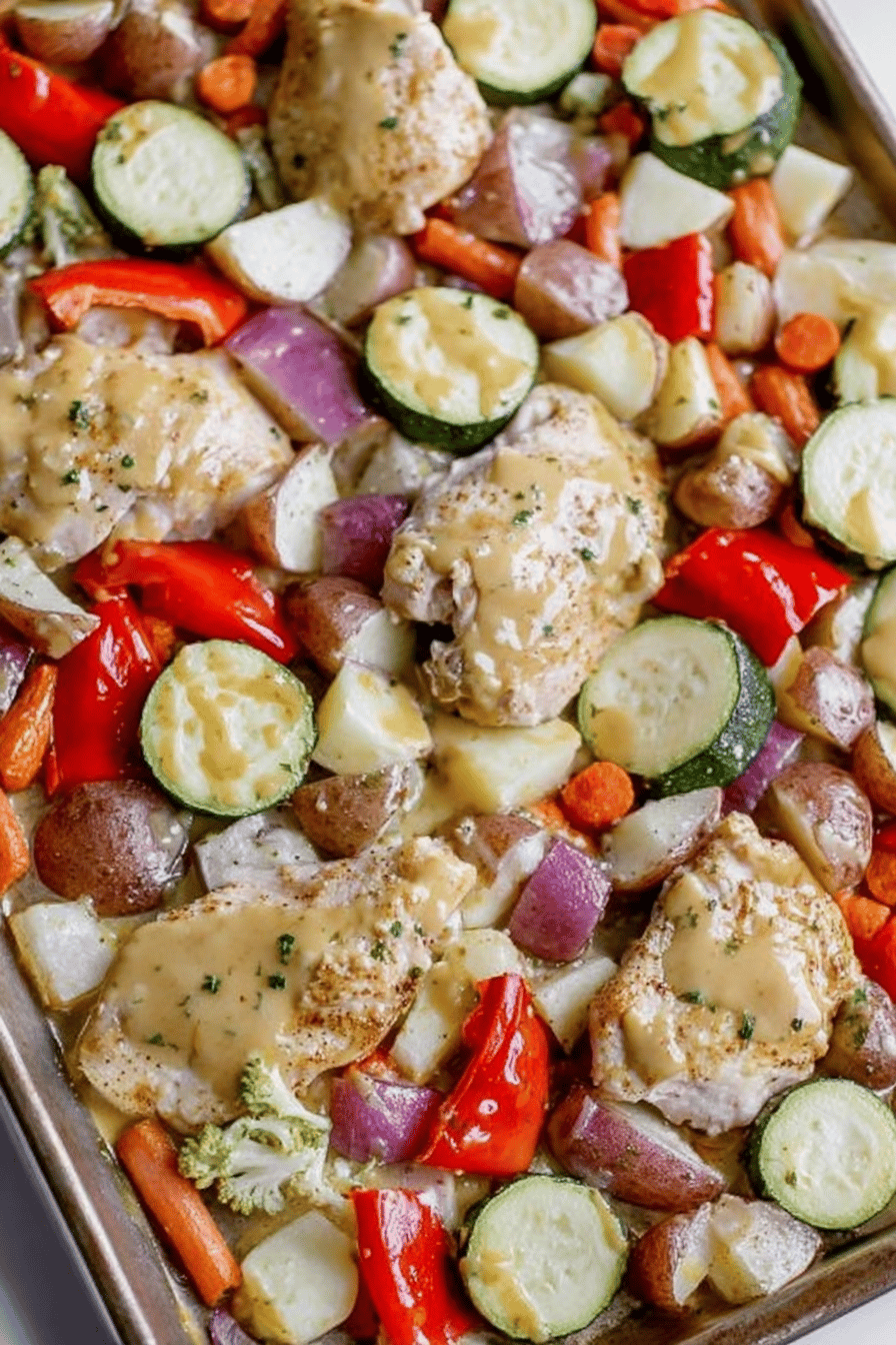 Sheet Pan Chicken and Veggies