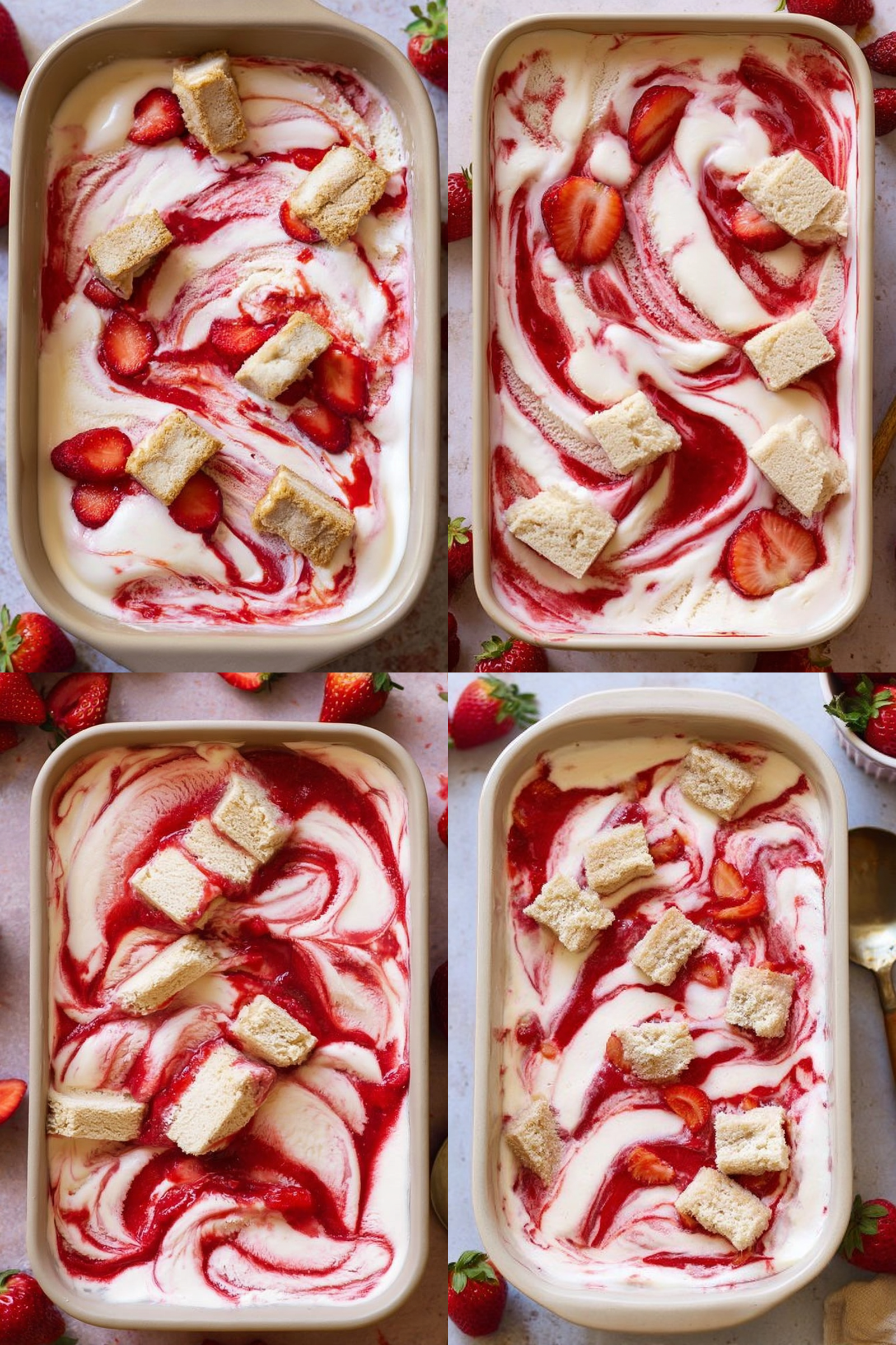 Creamy, dreamy berry bliss.