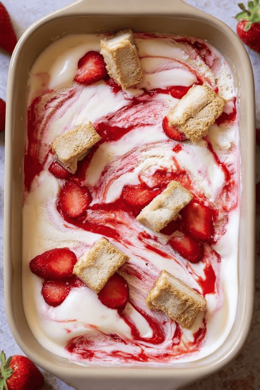 Creamy, dreamy berry bliss.