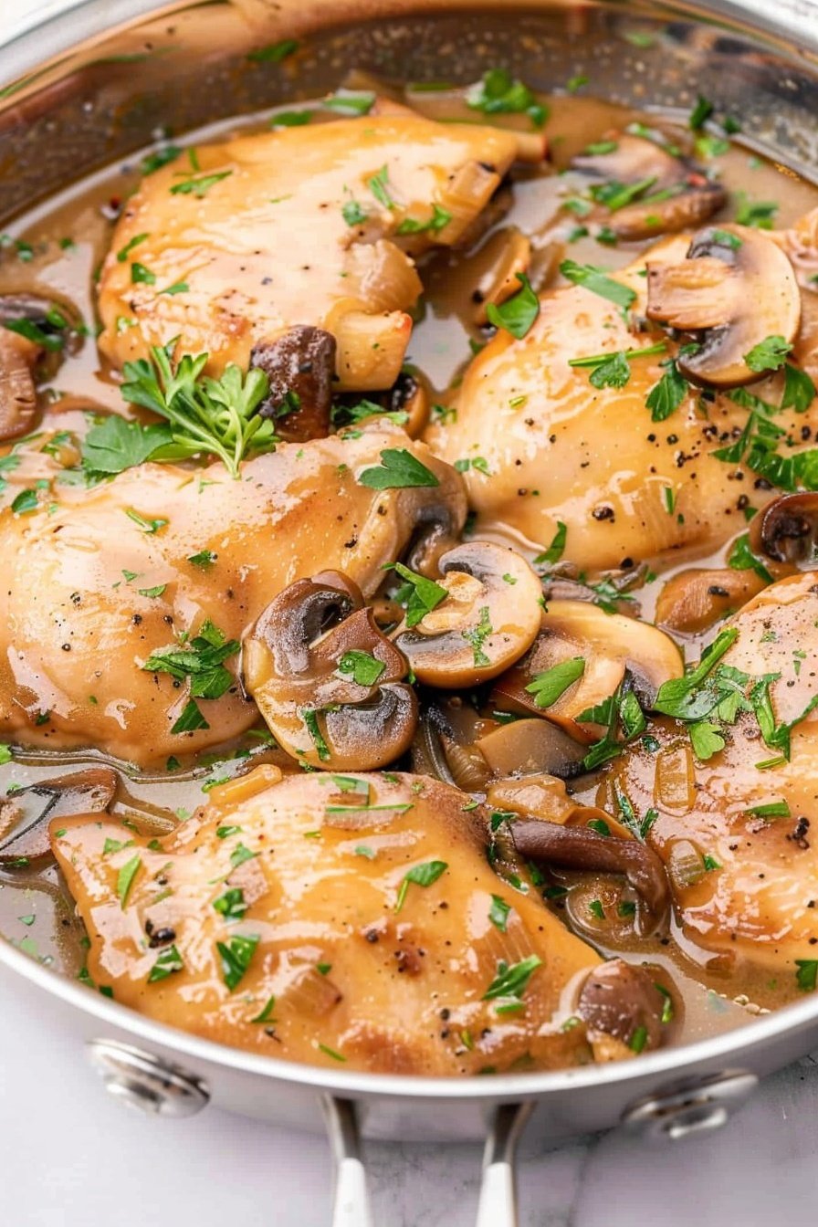 Marsala Mushroom Medley: Savory Marsala Wine Infusion