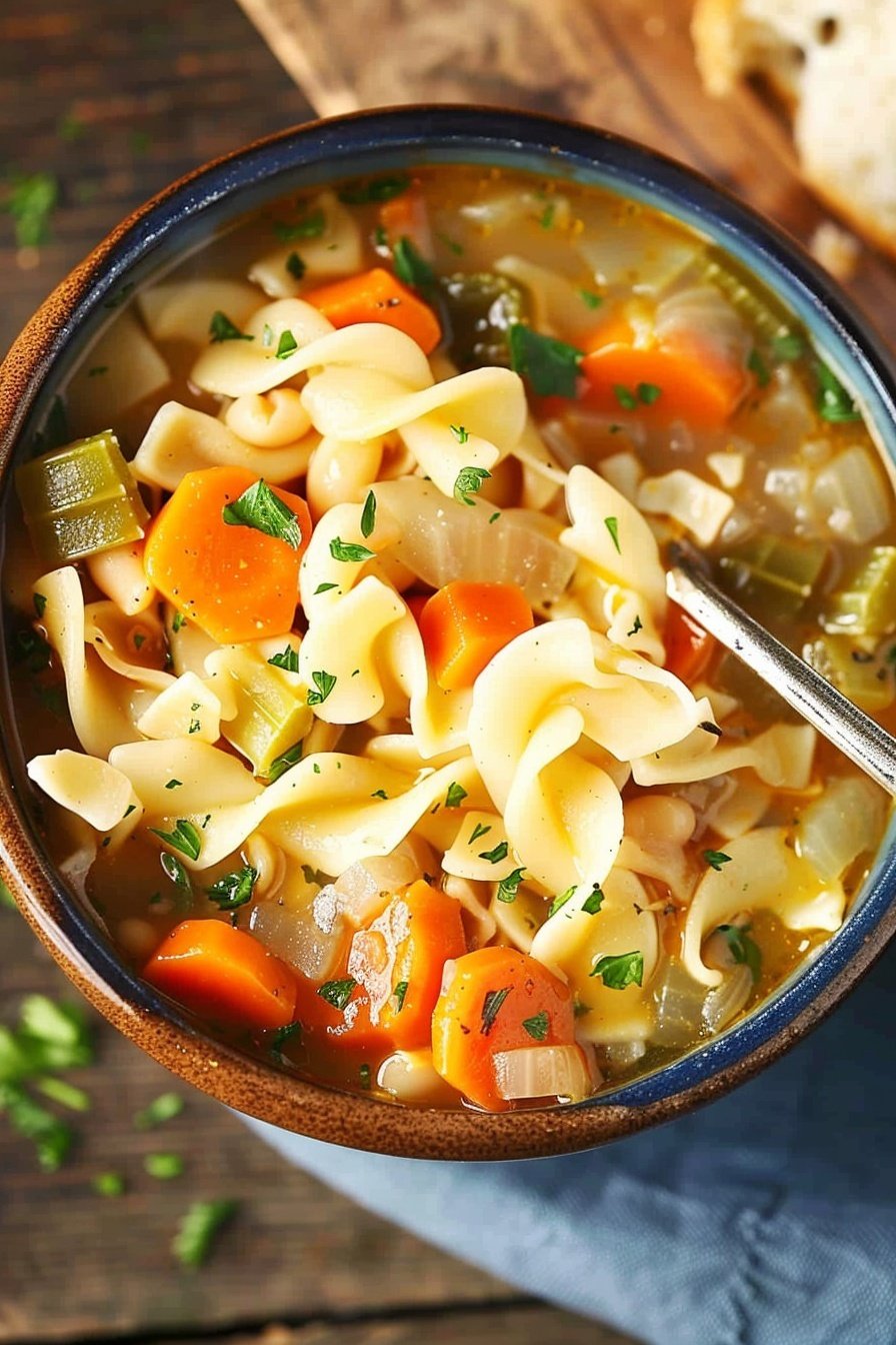 Soul-Warming Comfort Soup: A bowl of pure bliss.