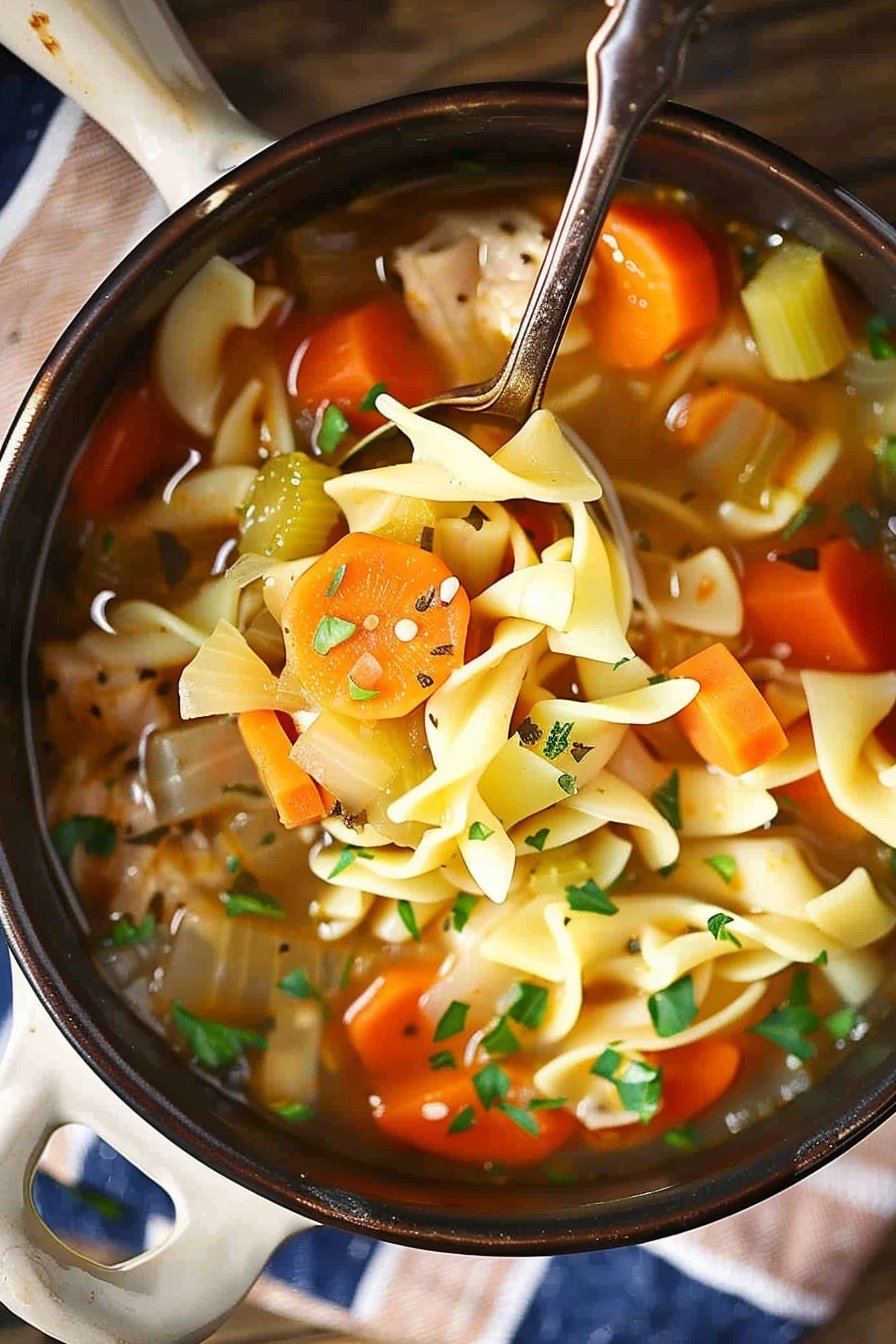Soul-Warming Comfort Soup: A bowl of pure bliss.