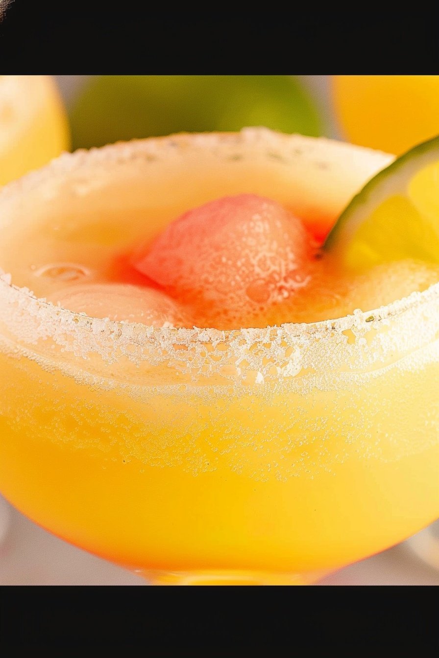 Sunset Blush Elixir: A radiant, berry-kissed glow.