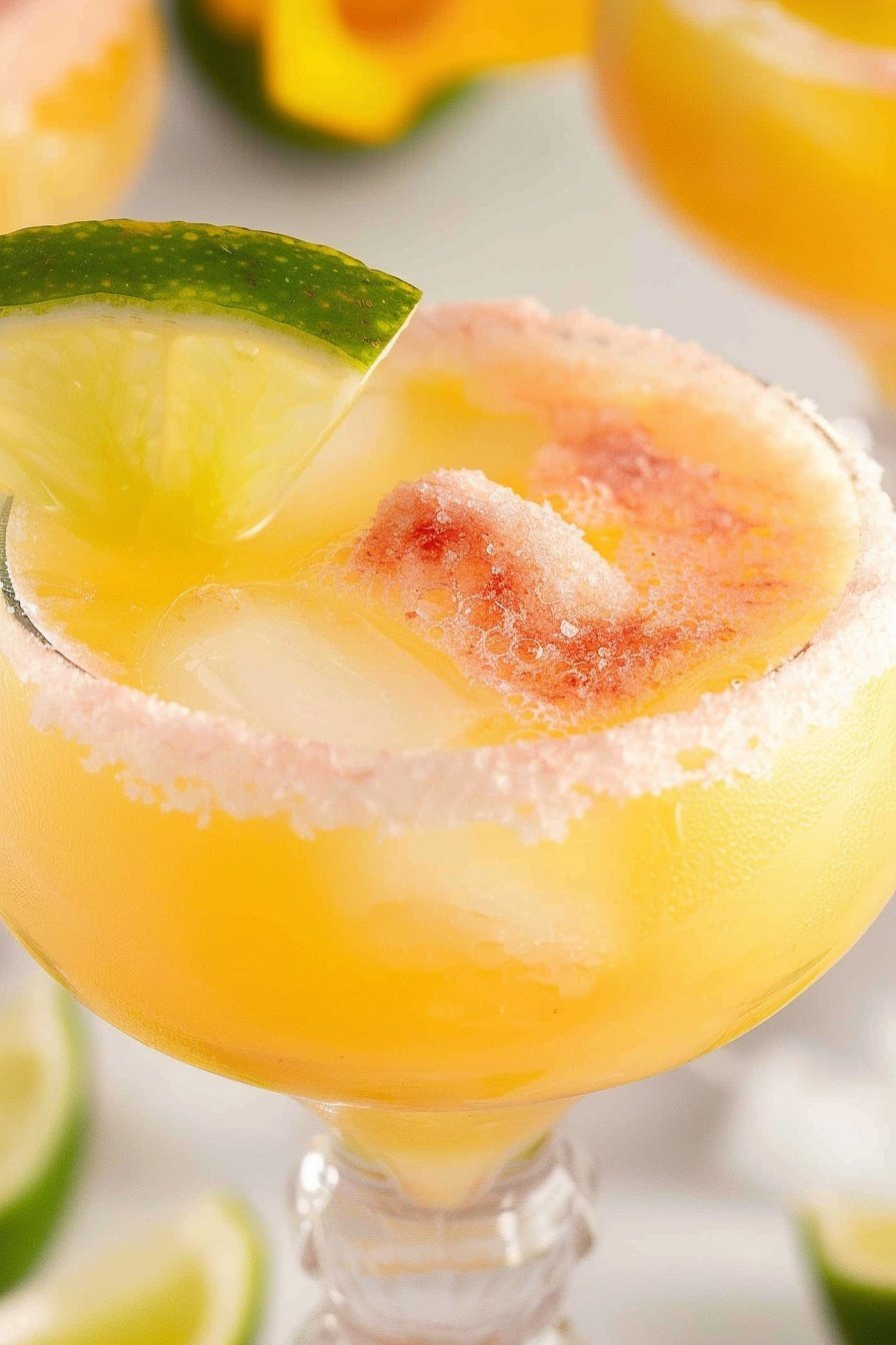 Sunset Blush Elixir: A radiant, berry-kissed glow.