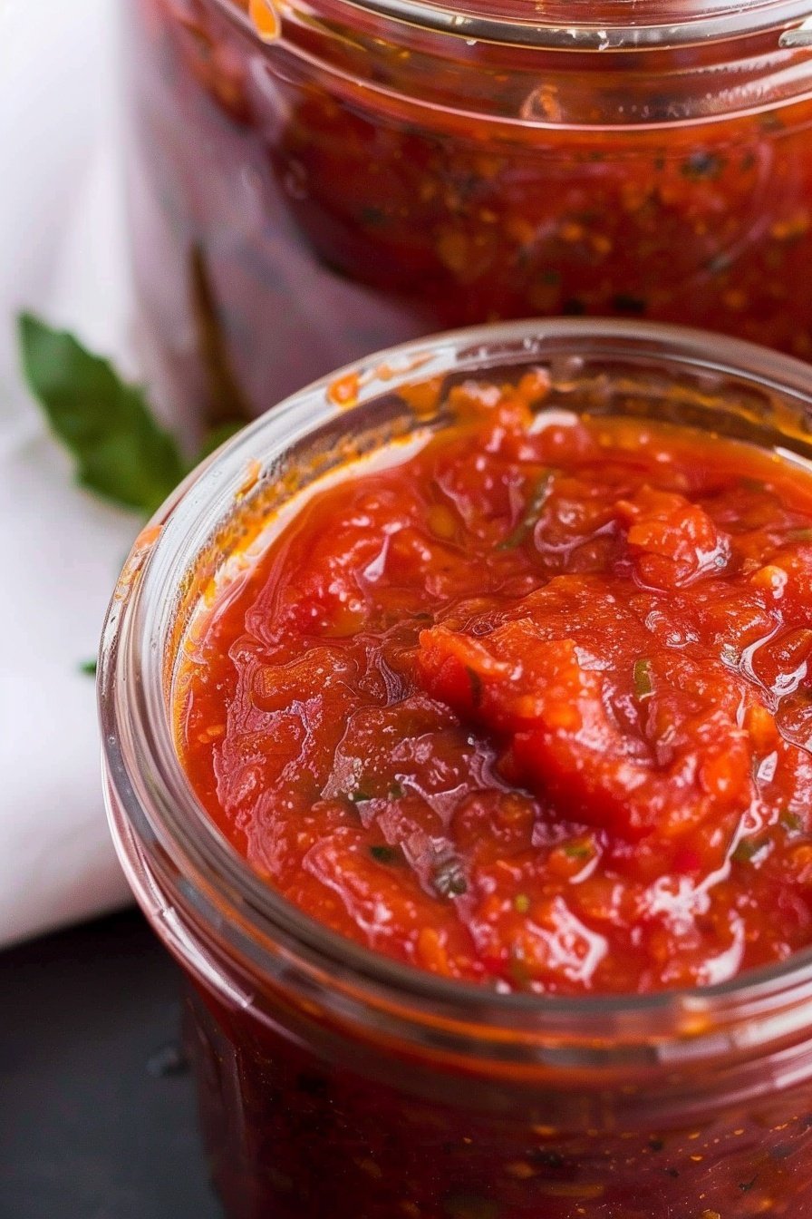 Grandma's Classic Marinara: A rich, simmered perfection.