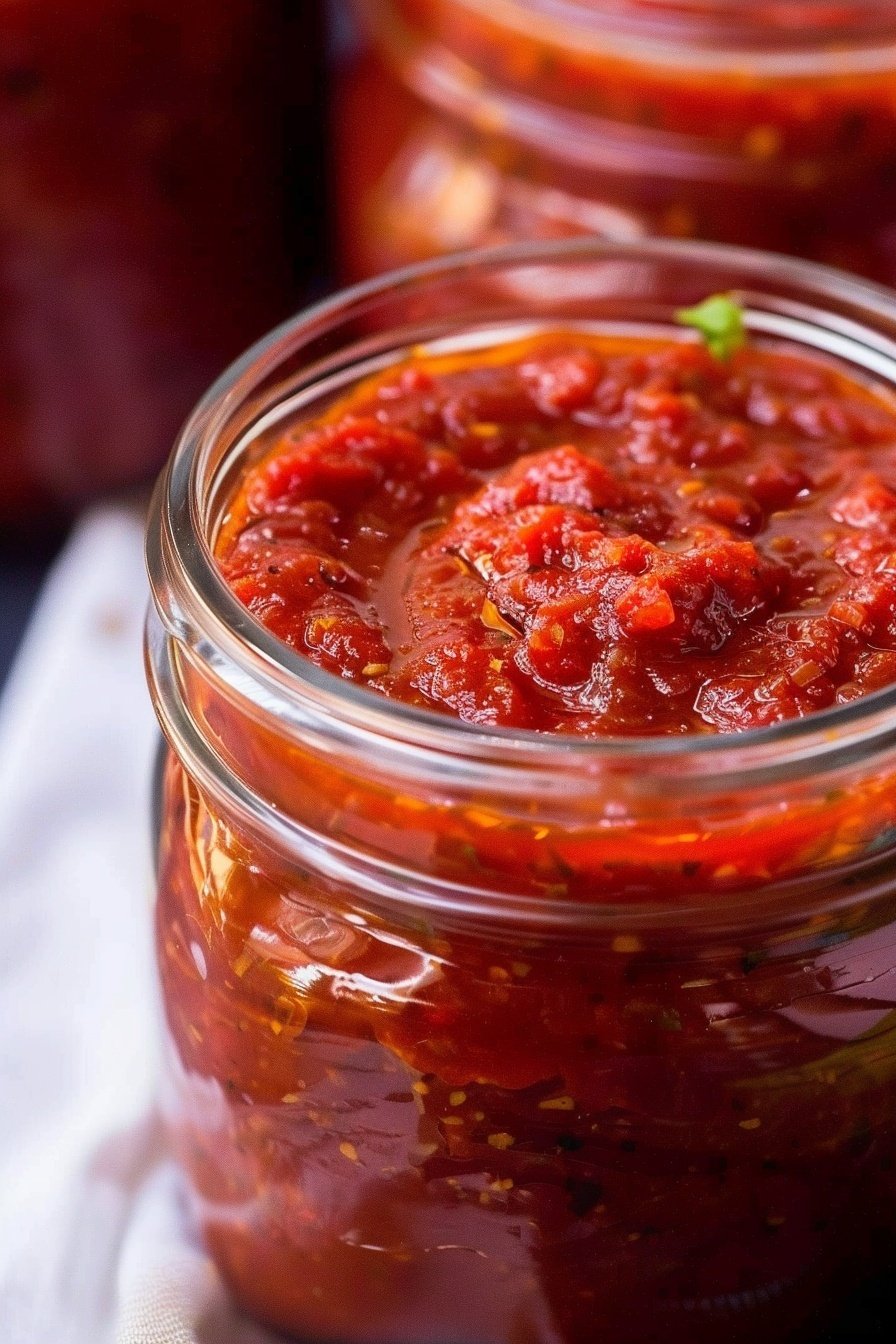 Grandma's Classic Marinara: A rich, simmered perfection.
