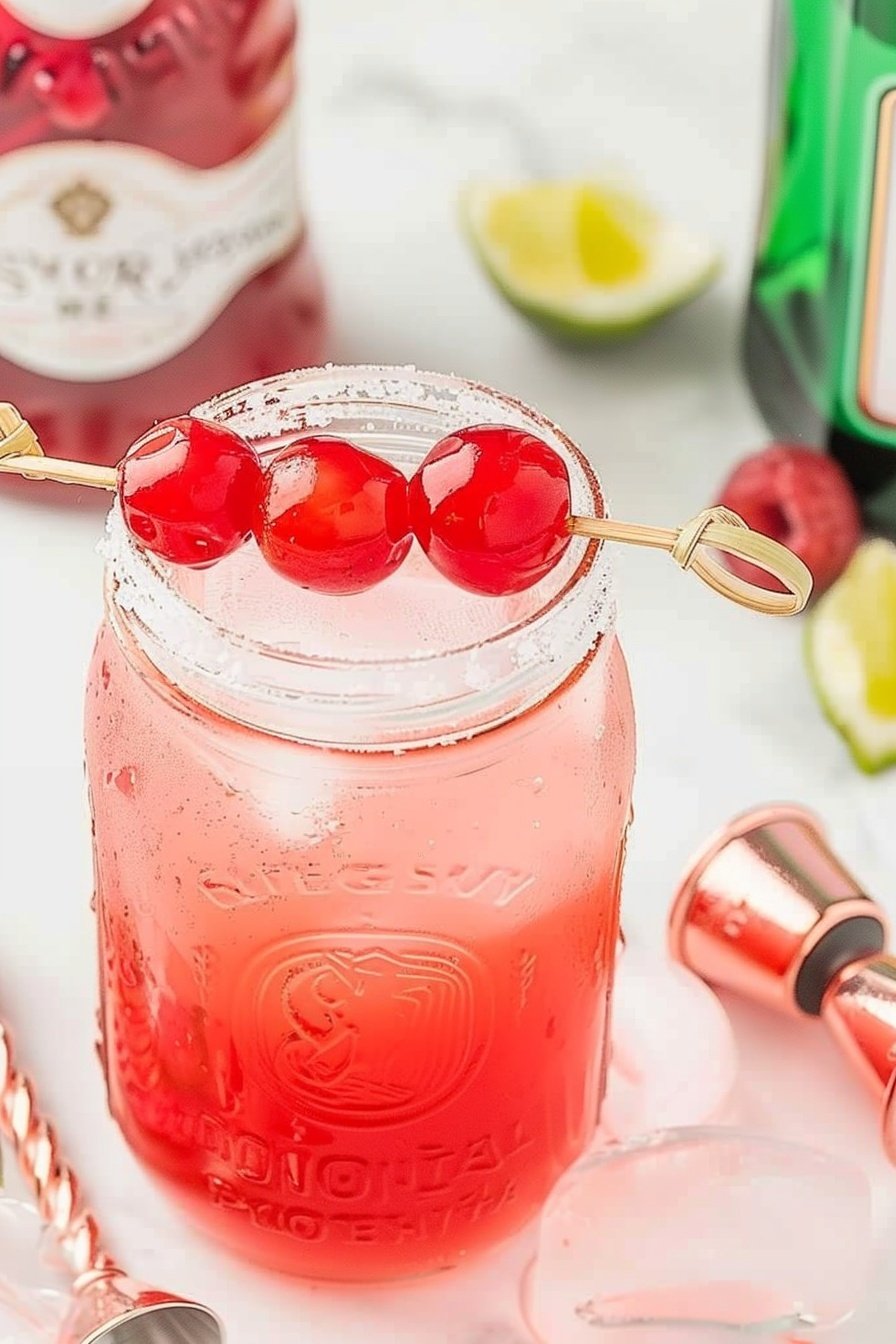 The Cherub's Cocktail: A sip of heaven.