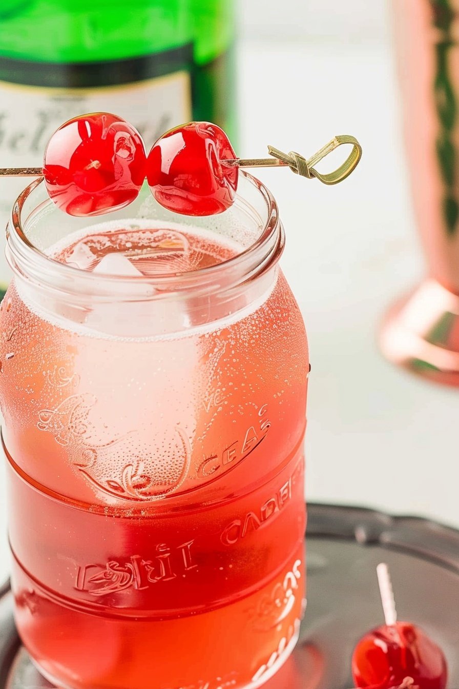 The Cherub's Cocktail: A sip of heaven.