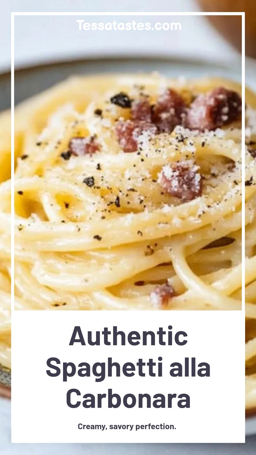 Authentic Spaghetti alla Carbonara