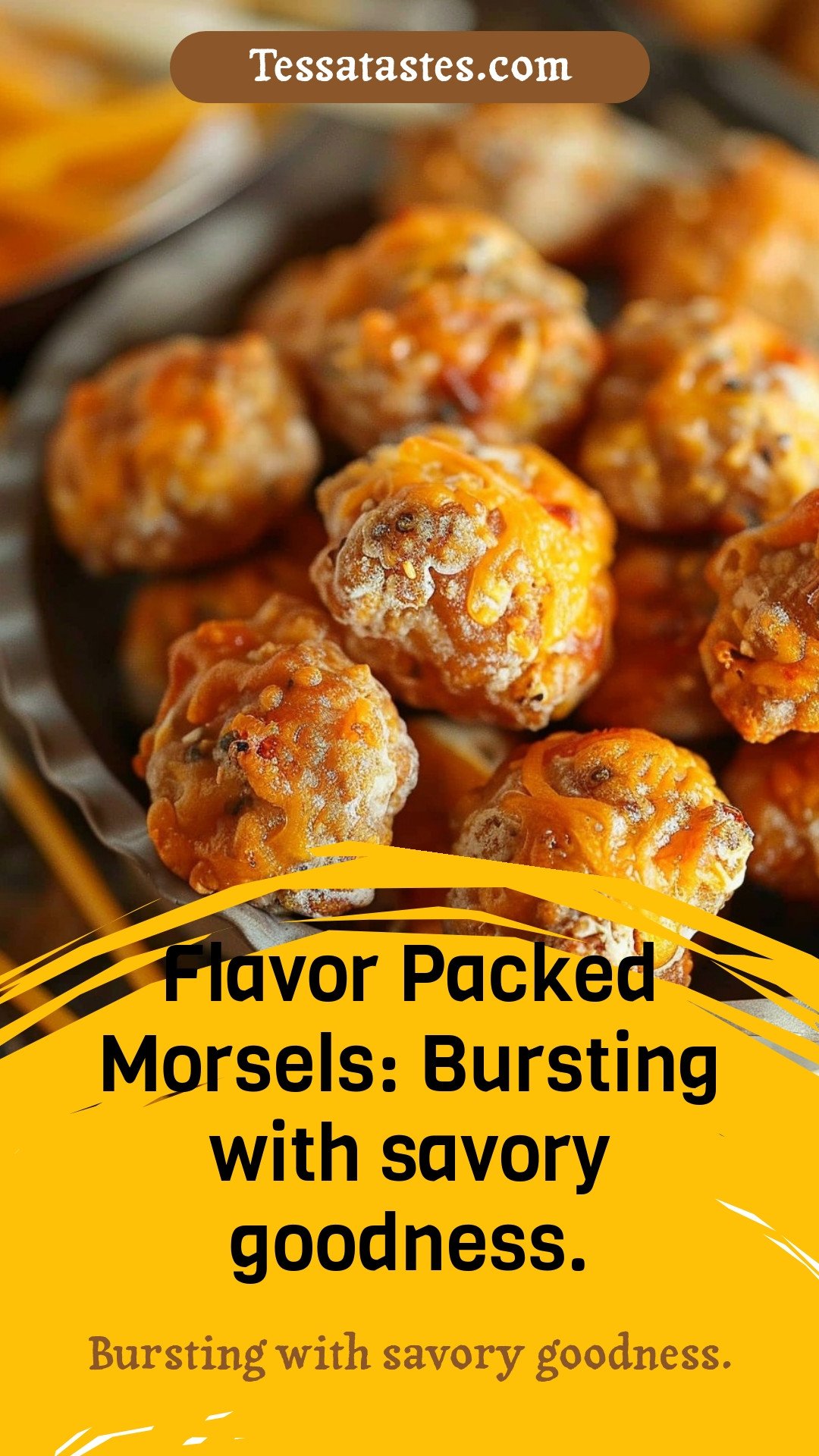 Flavor Packed Morsels: Bursting with savory goodness.