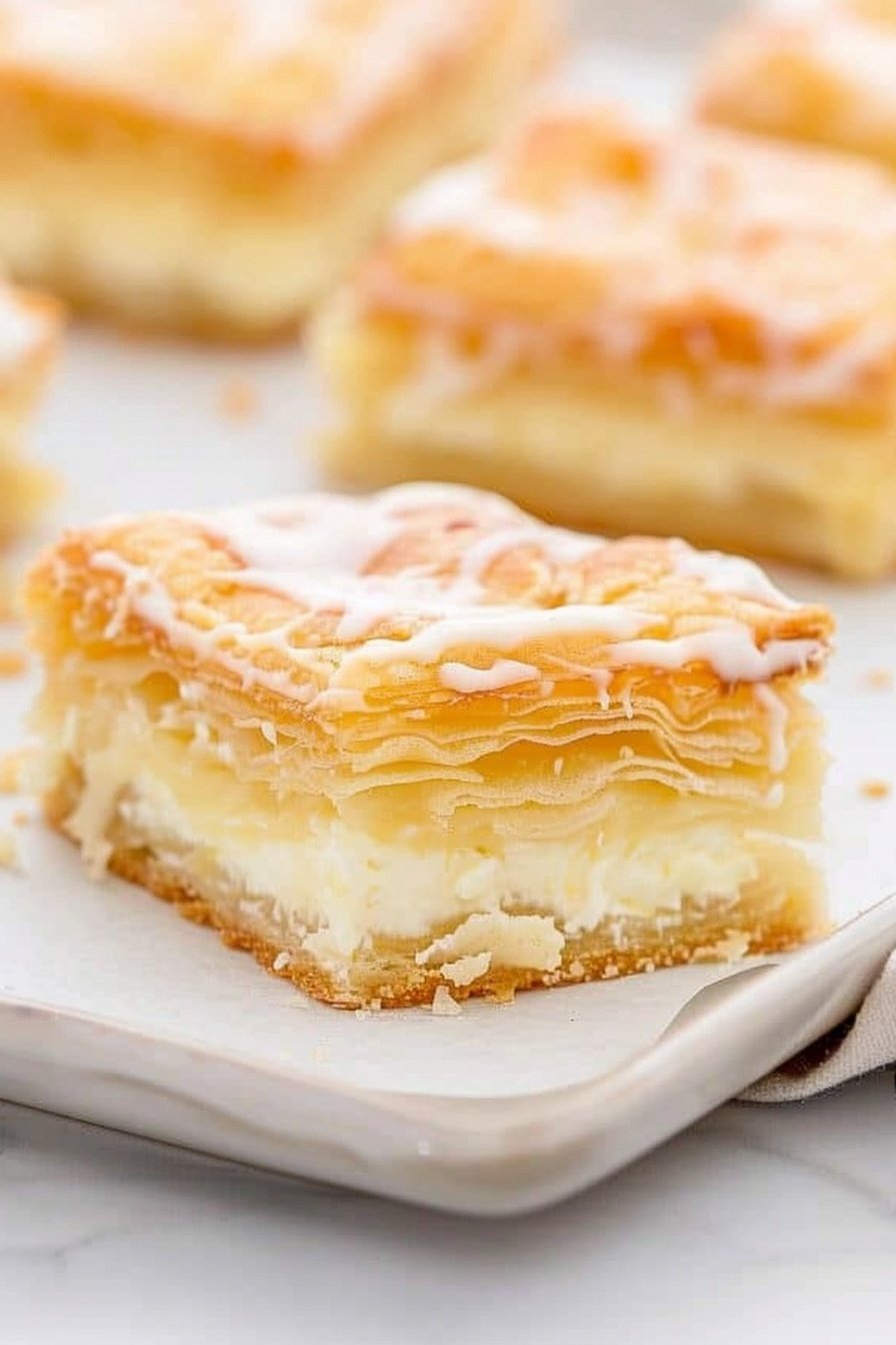 Flaky Cream Cheese Pastry: Buttery, creamy, irresistible perfection.