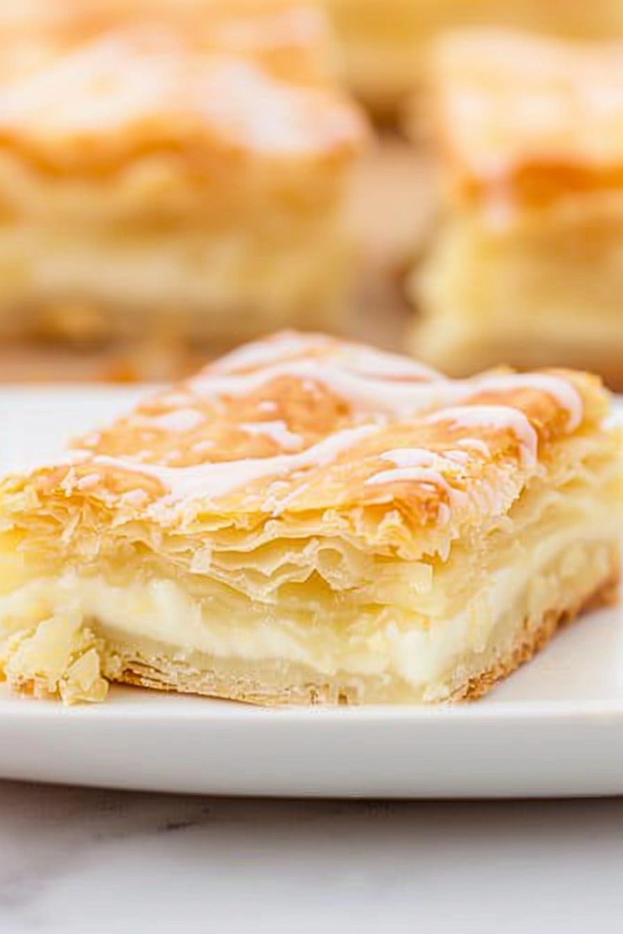 Flaky Cream Cheese Pastry: Buttery, creamy, irresistible perfection.