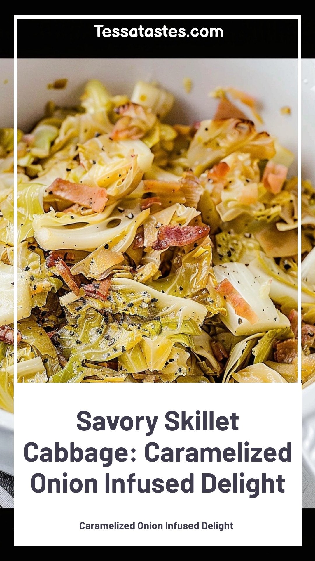 Savory Skillet Cabbage: Caramelized Onion Infused Delight