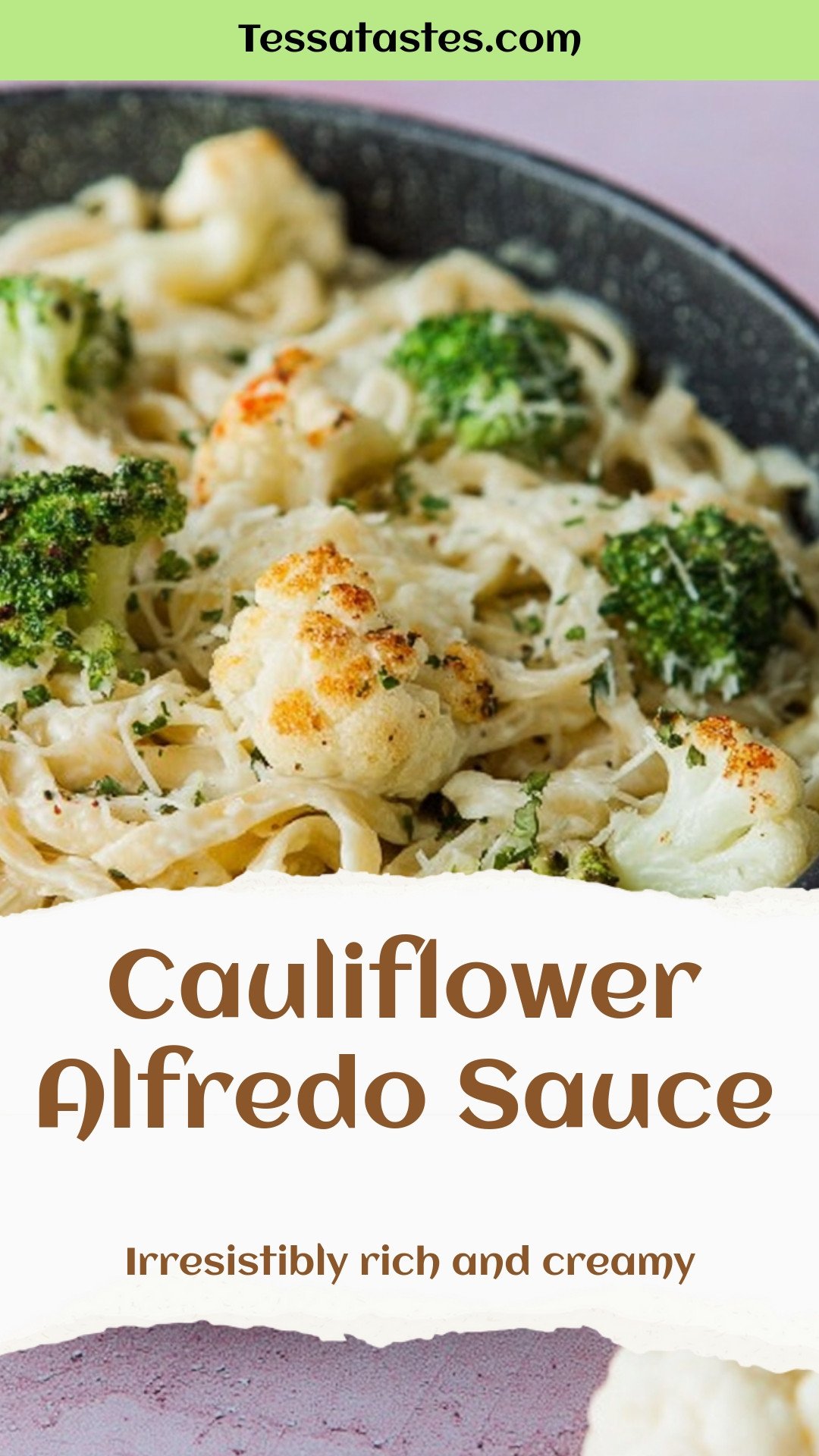 Cauliflower Alfredo Sauce