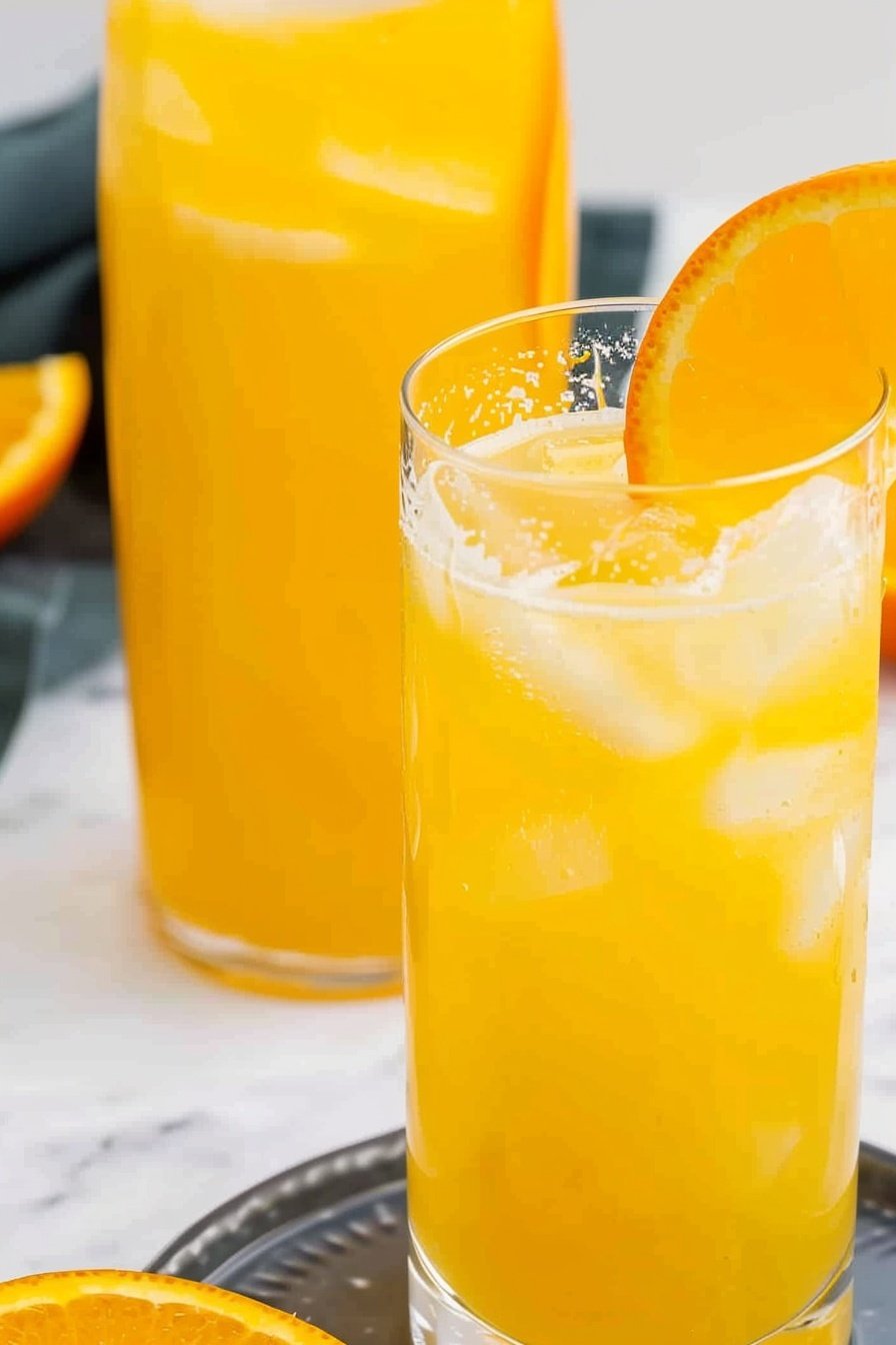 Vodka Orange Refreshment: Citrus-kissed vodka bliss