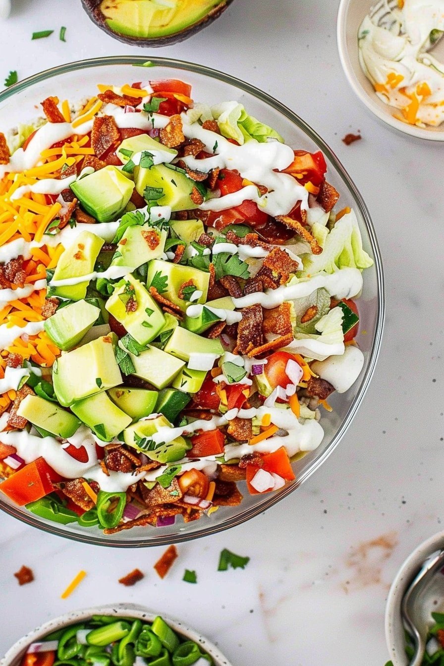 Crispy Ranch Protein Bowl: Cool, Creamy, Crunchy Perfection