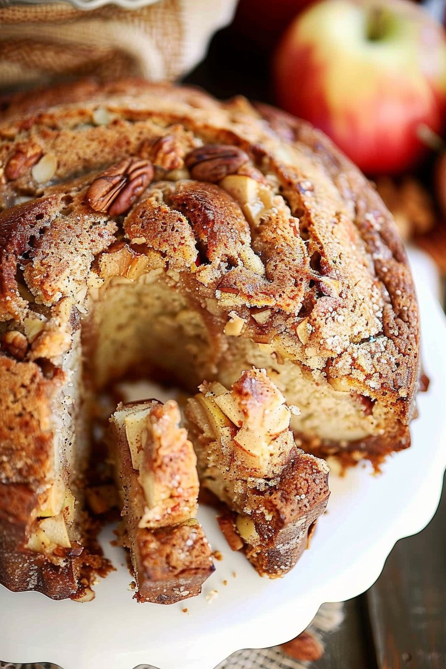 Autumn Apple Walnut Delight: Cozy nutty apple bliss