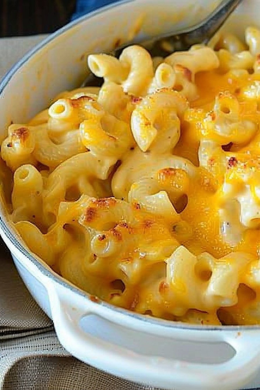 Ultimate Comfort Macaroni: Creamy, cheesy, soul-satisfying bliss.