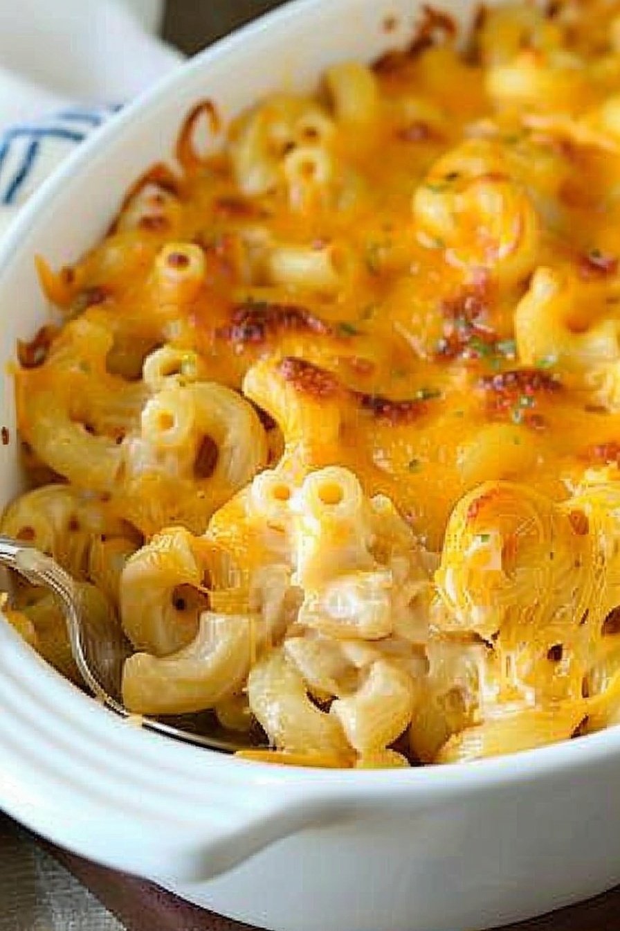 Ultimate Comfort Macaroni: Creamy, cheesy, soul-satisfying bliss.