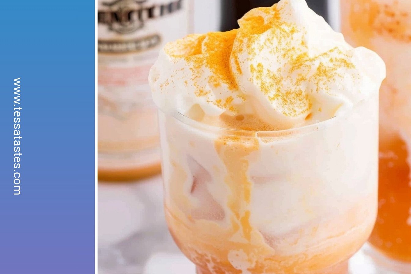 Tipsy Orange Dream Float: Creamy citrus-spiked bliss.: Creamy citrus-spiked bliss.