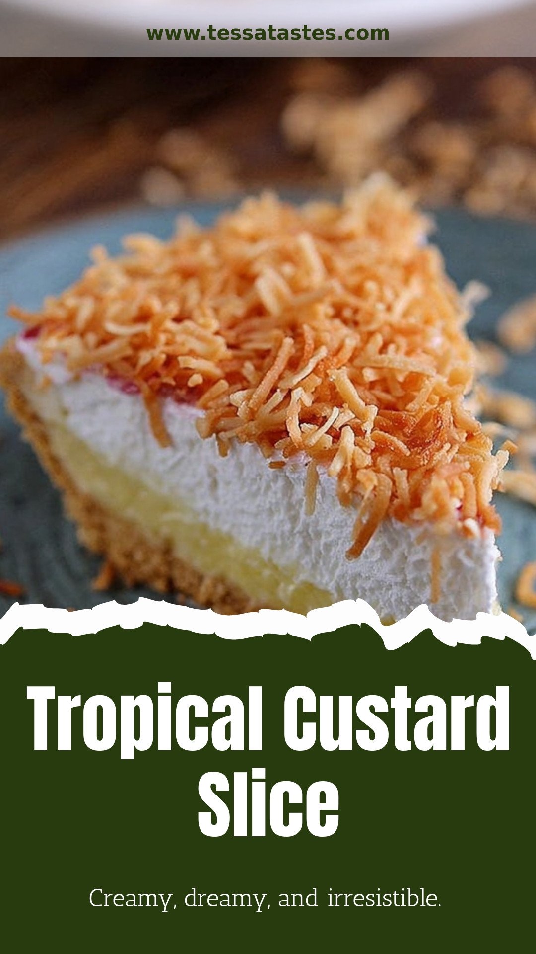 Tropical Custard Slice