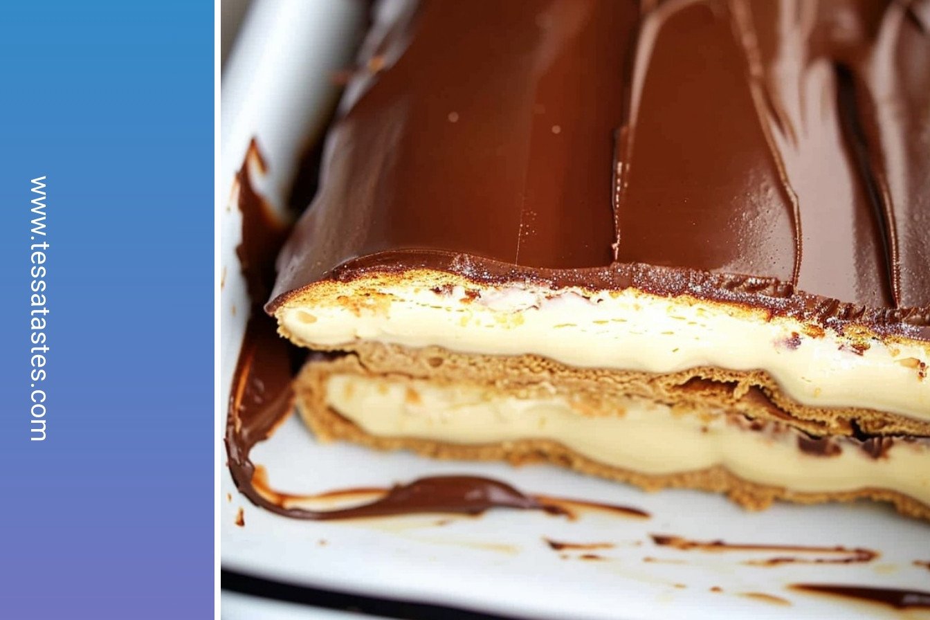 Effortless Chocolate Éclair Dessert: Creamy, dreamy chocolate perfection.: Creamy, dreamy chocolate perfection.