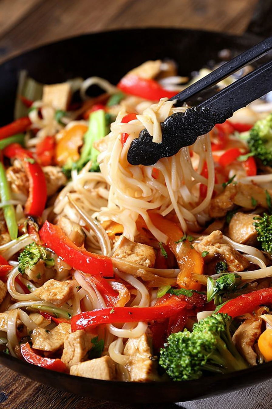 Quick Wok Noodle Dinner