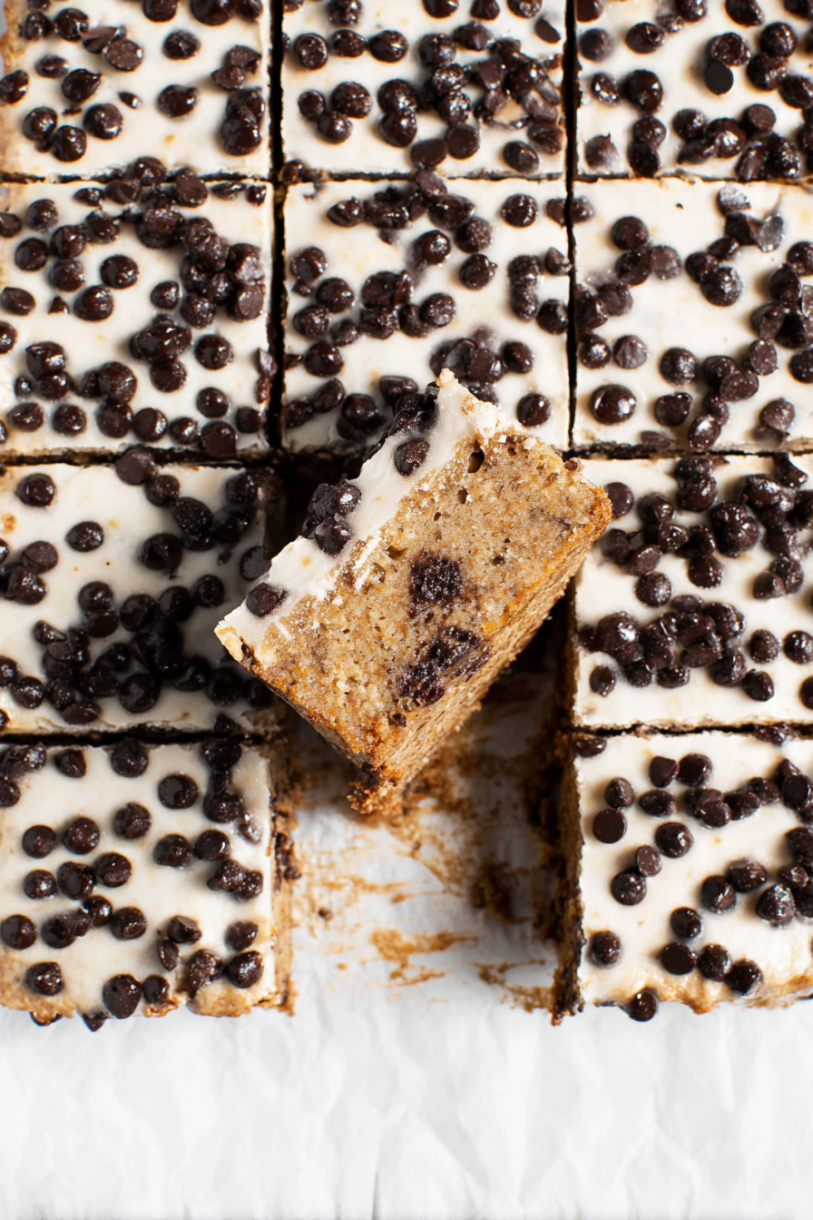 Banana Chocolate Chip Bars