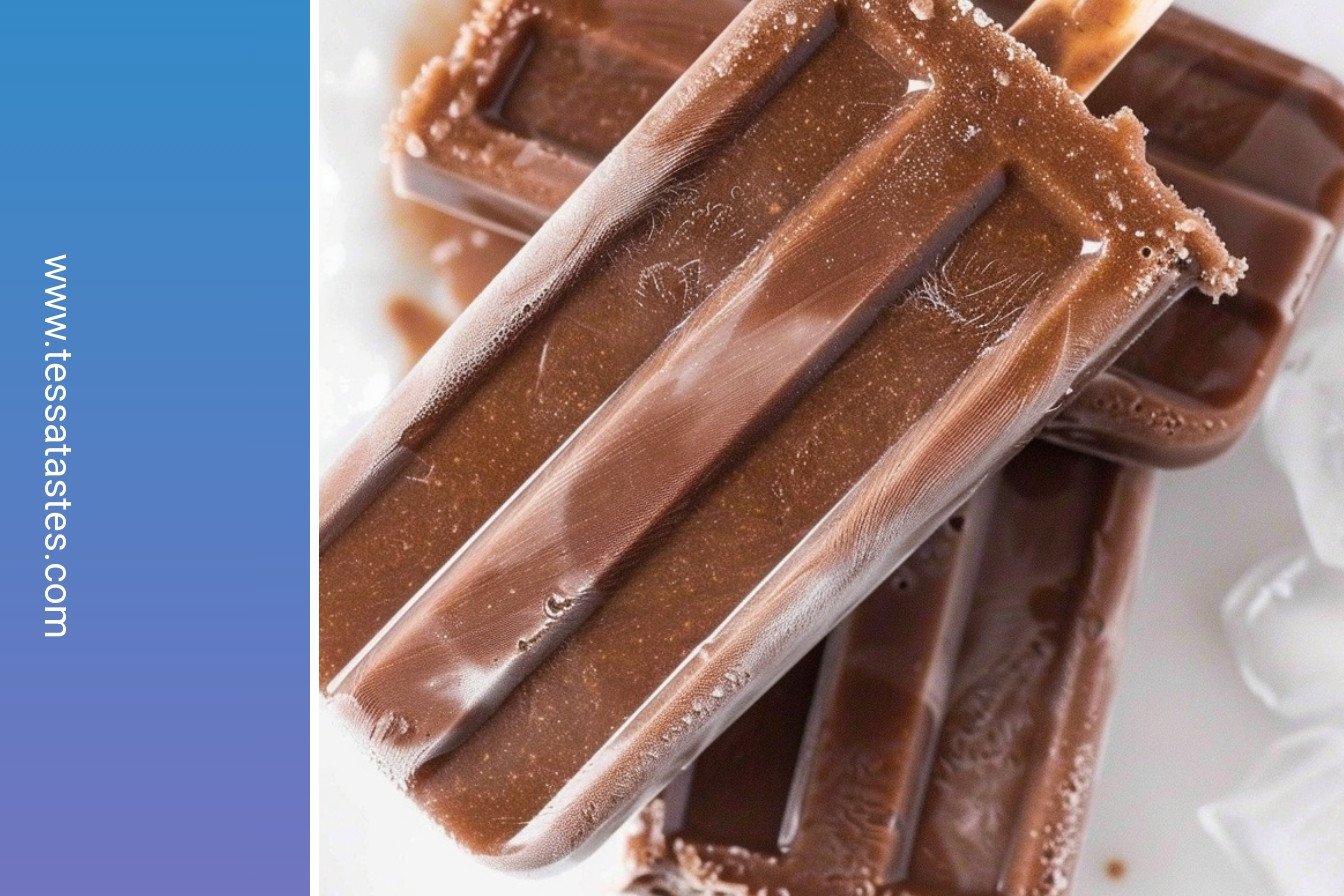 Chocolate Ice Pops: Creamy, frozen chocolate perfection.: Creamy, frozen chocolate perfection.