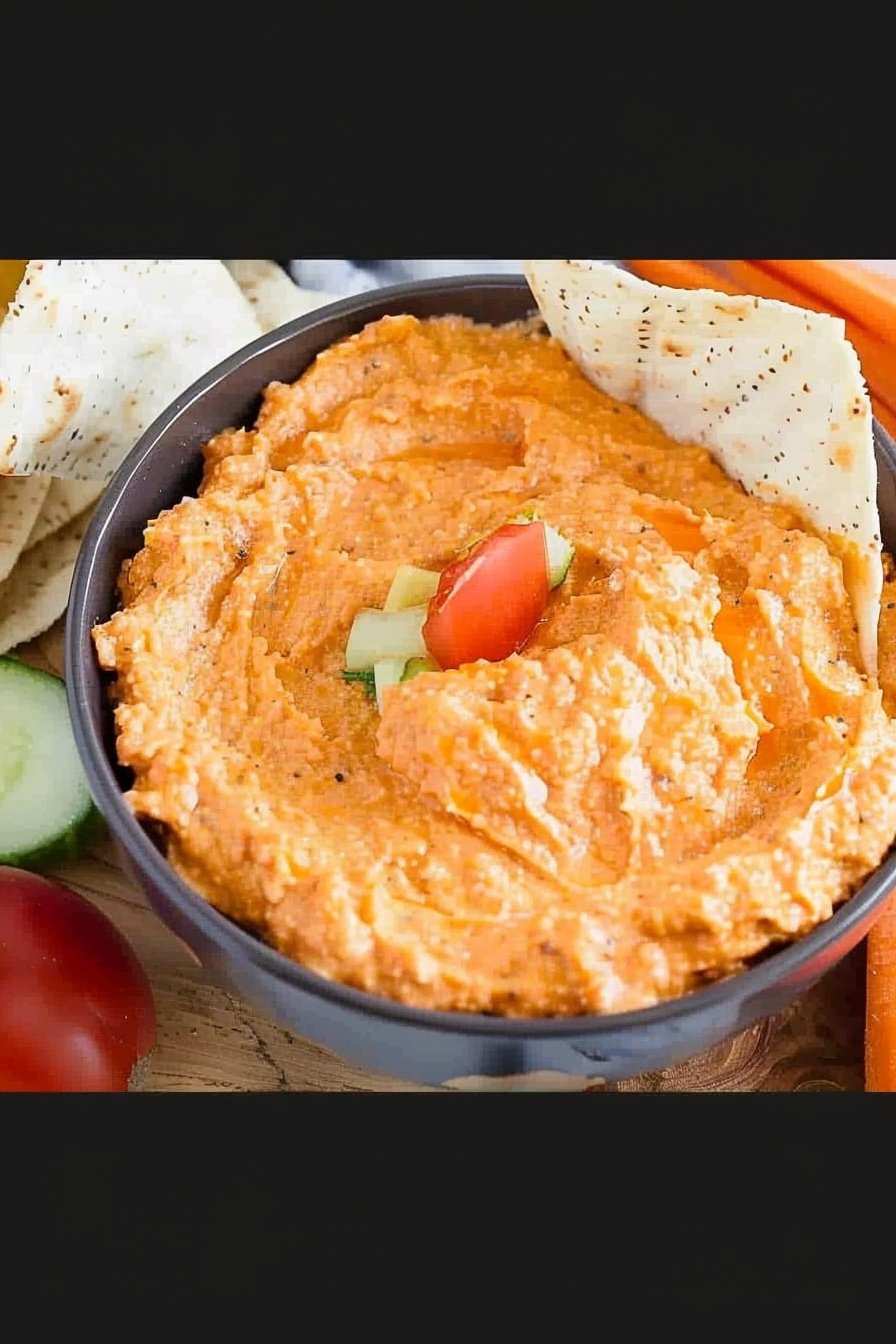 Slow-Cooked Buffalo Dip: Creamy, spicy, irresistible perfection.
