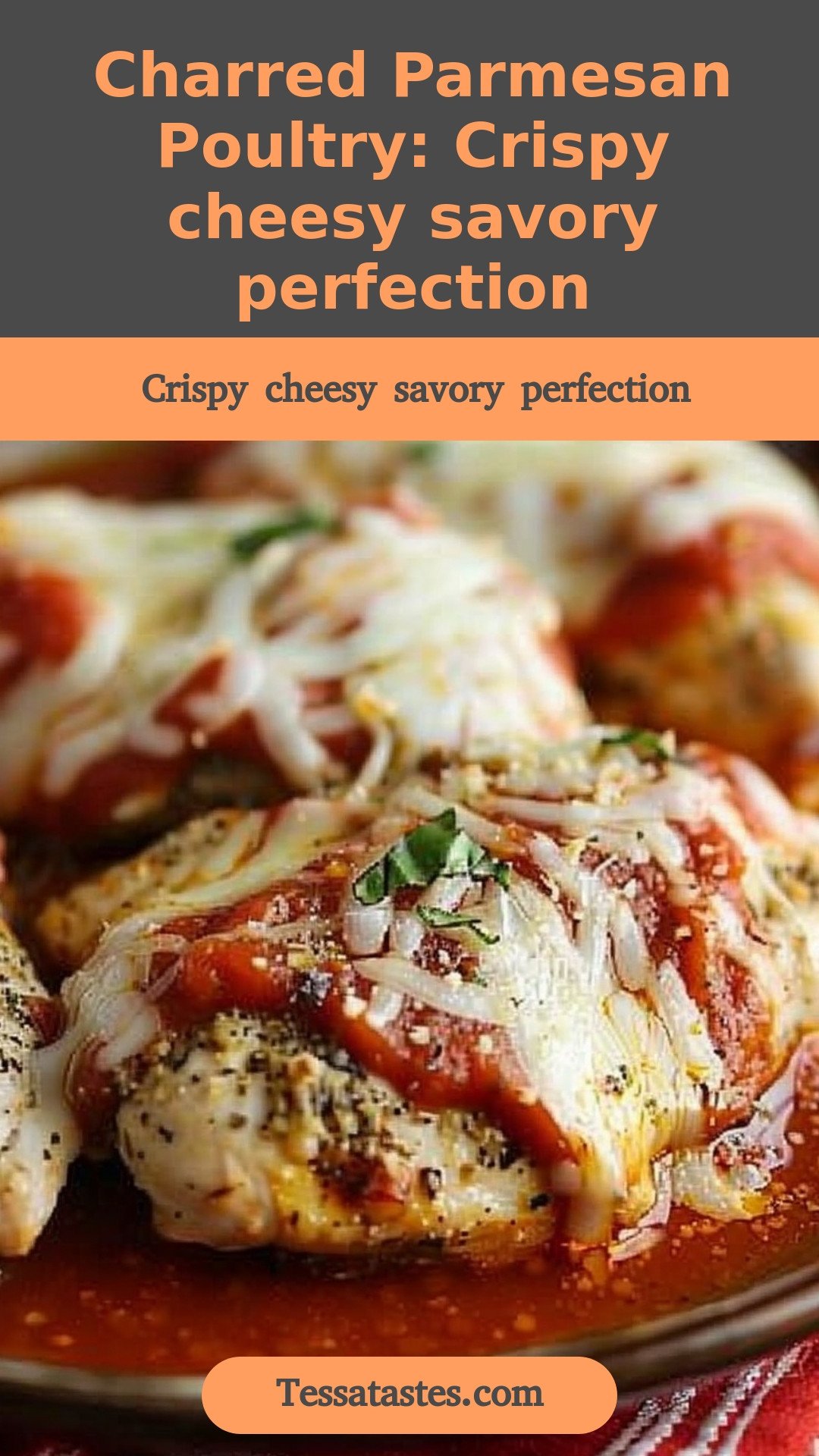 Charred Parmesan Poultry: Crispy cheesy savory perfection