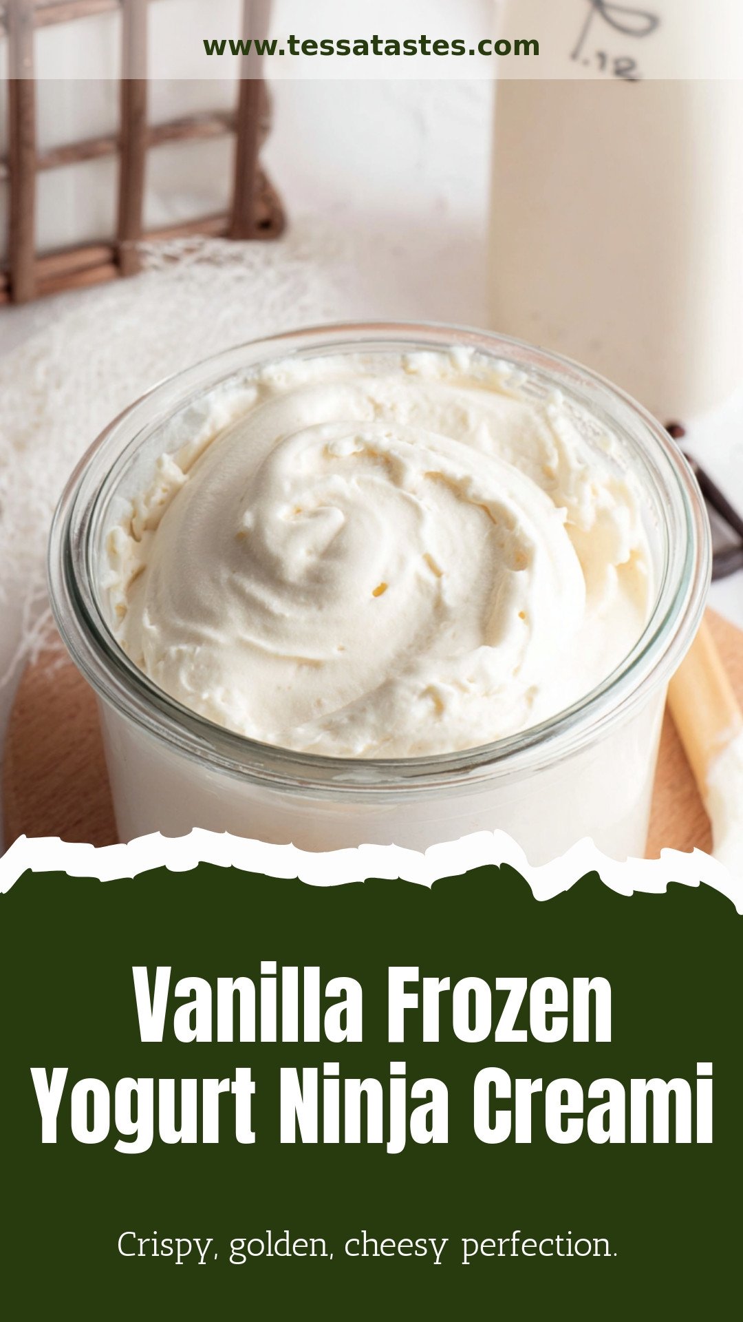 Vanilla Frozen Yogurt Ninja Creami