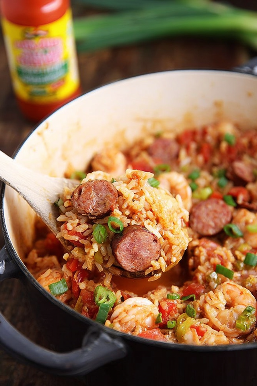 Cajun Sausage Skillet Dinner