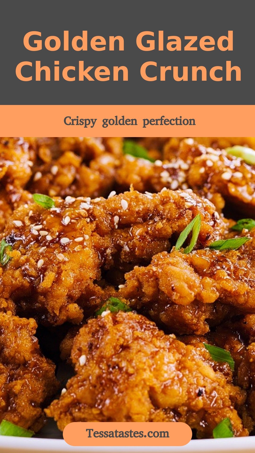 Golden Glazed Chicken Crunch