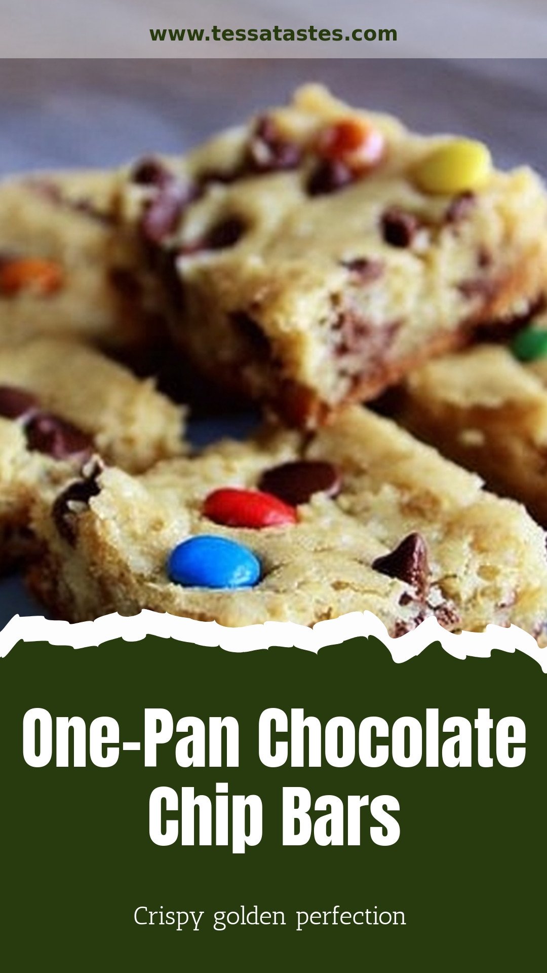 One-Pan Chocolate Chip Bars