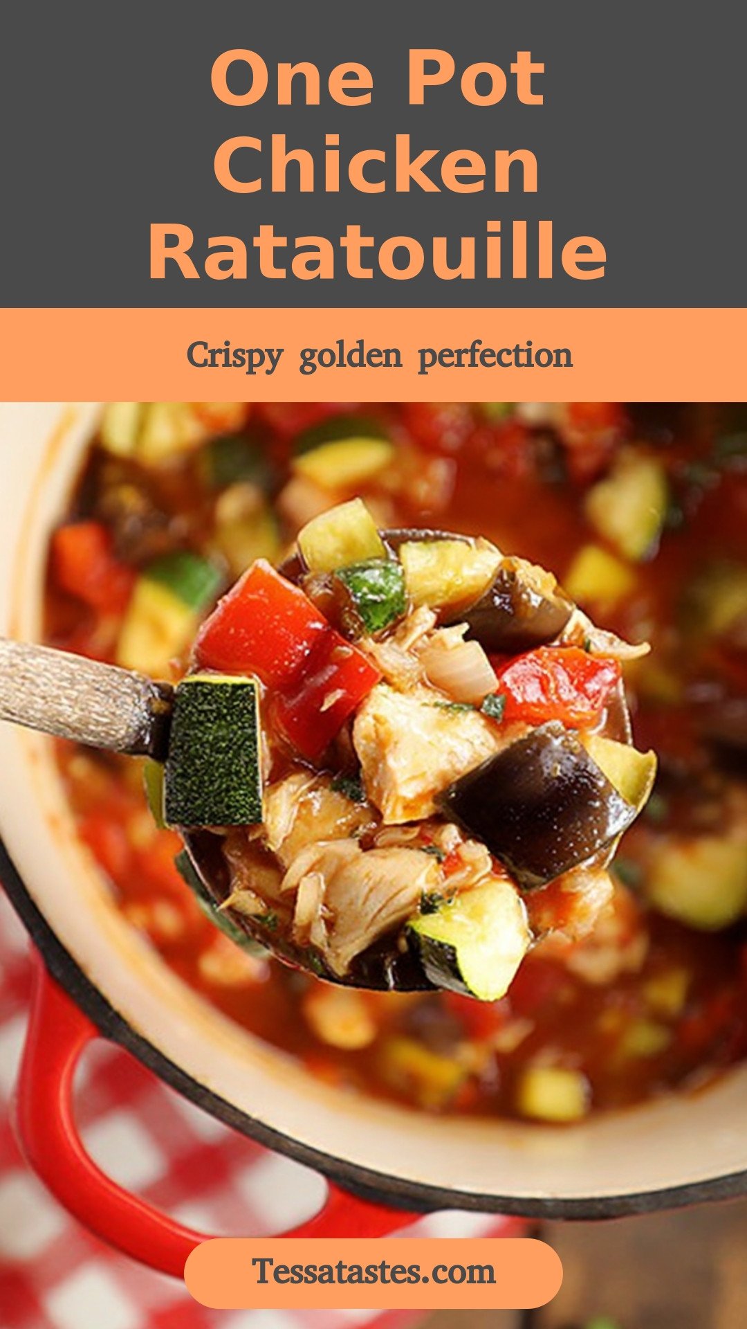 One Pot Chicken Ratatouille