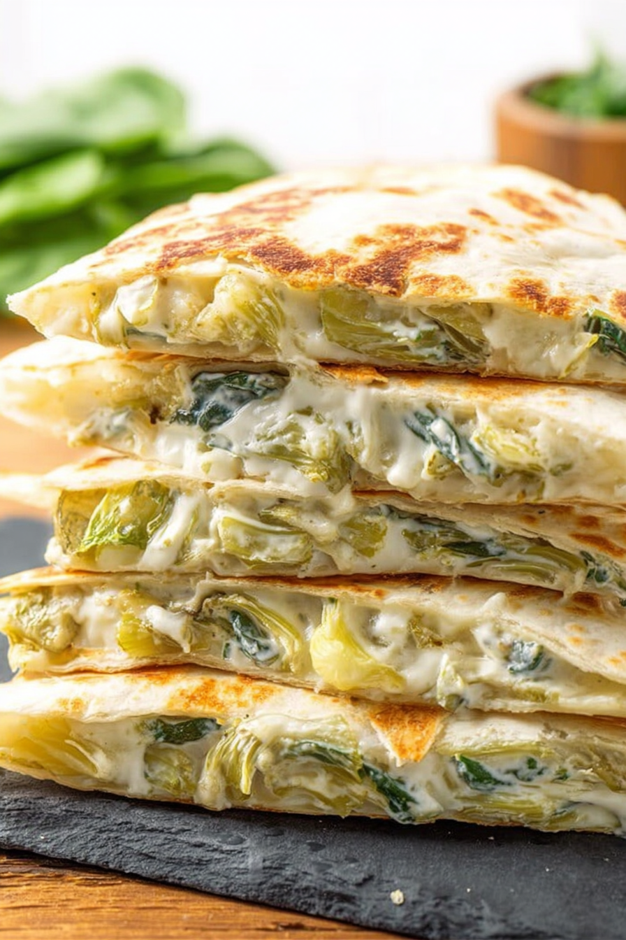 Creamy Veggie Quesadilla