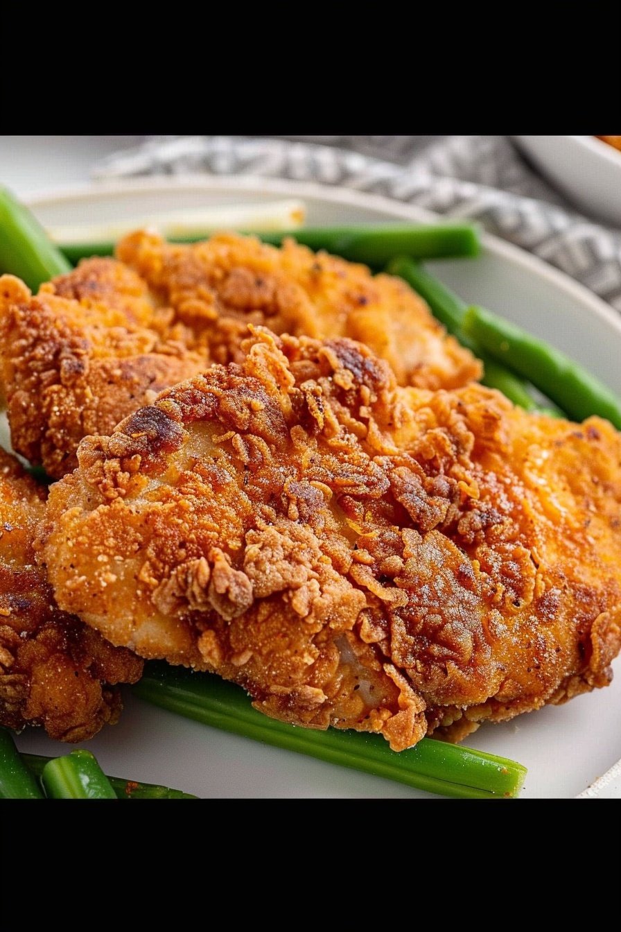 Golden Crusted Cutlets: Crispy, juicy, pure bliss.