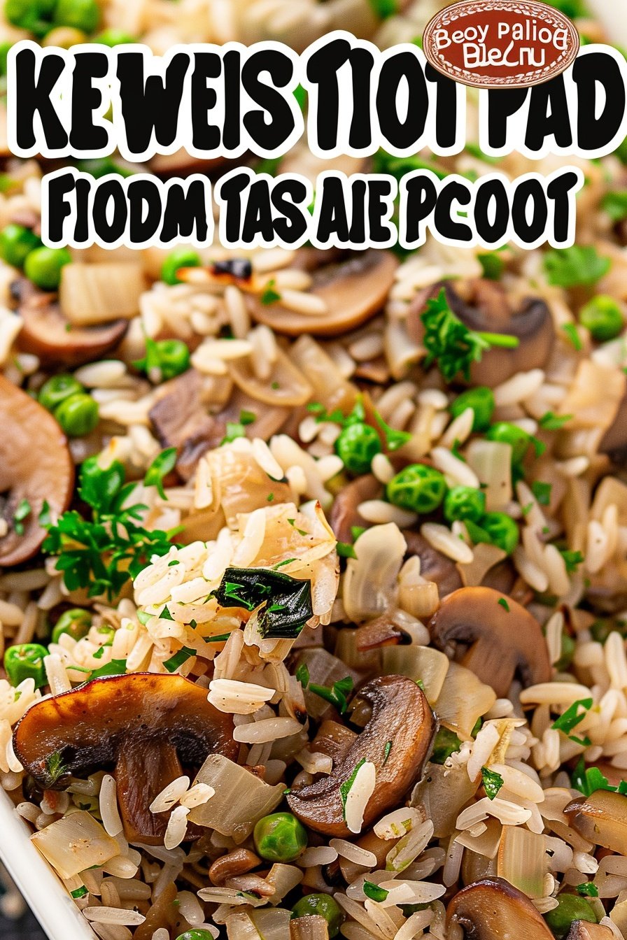 Forest Floor Pilaf: Earthy, savory wild rice.