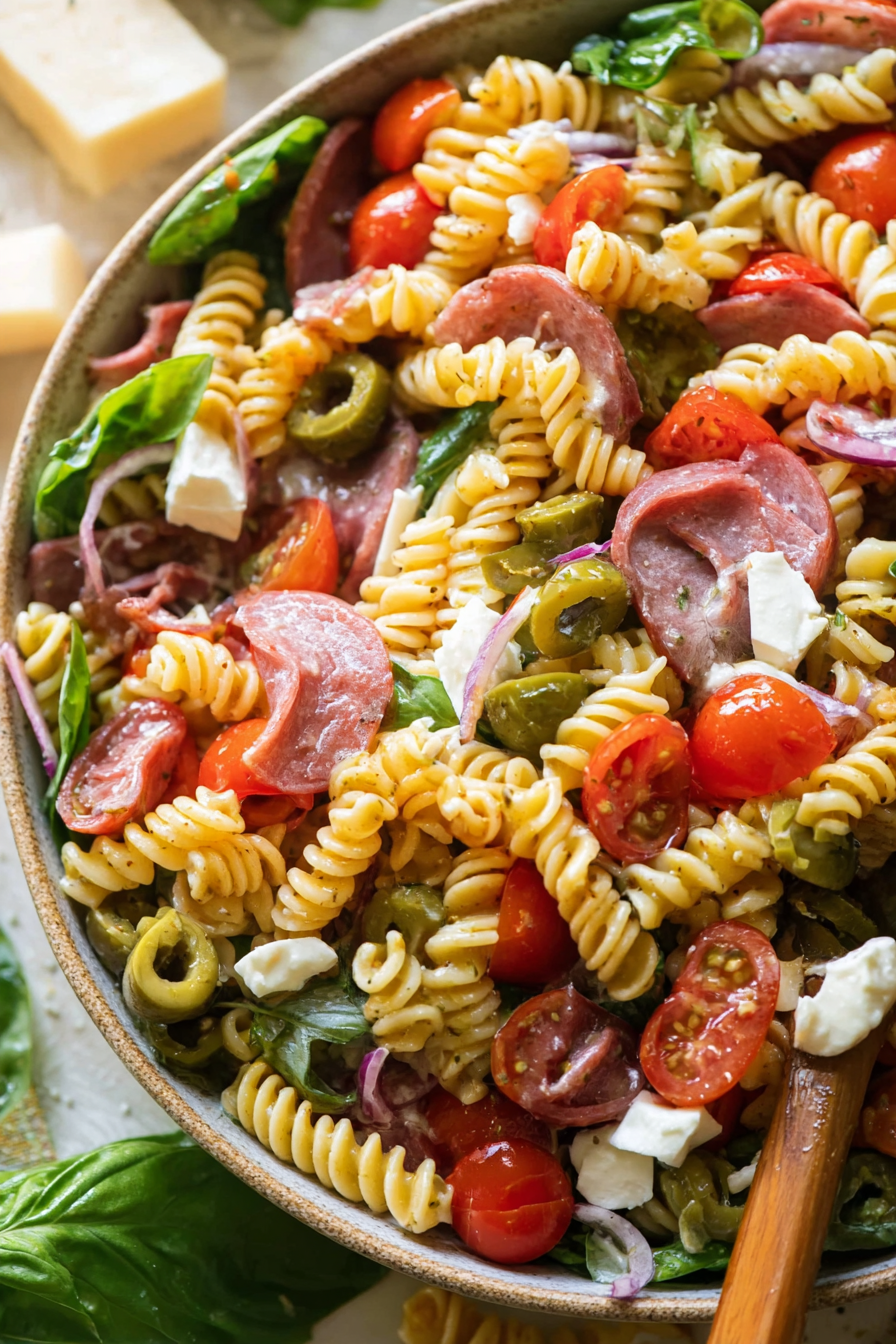 Easy Italian Pasta Salad
