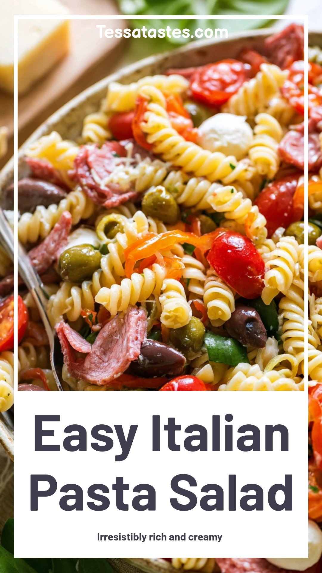 Easy Italian Pasta Salad