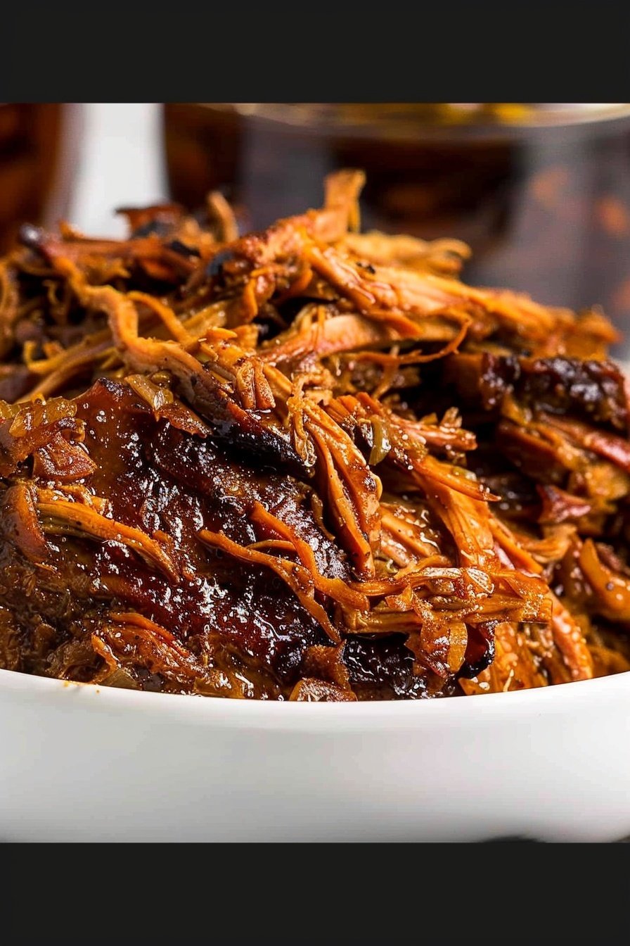 Soda-Braised Pork Shoulder: Fall-apart tender perfection.