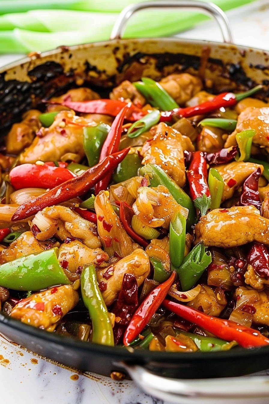 Spicy Sichuan Stir-Fry: Fiery Numbing Tingle