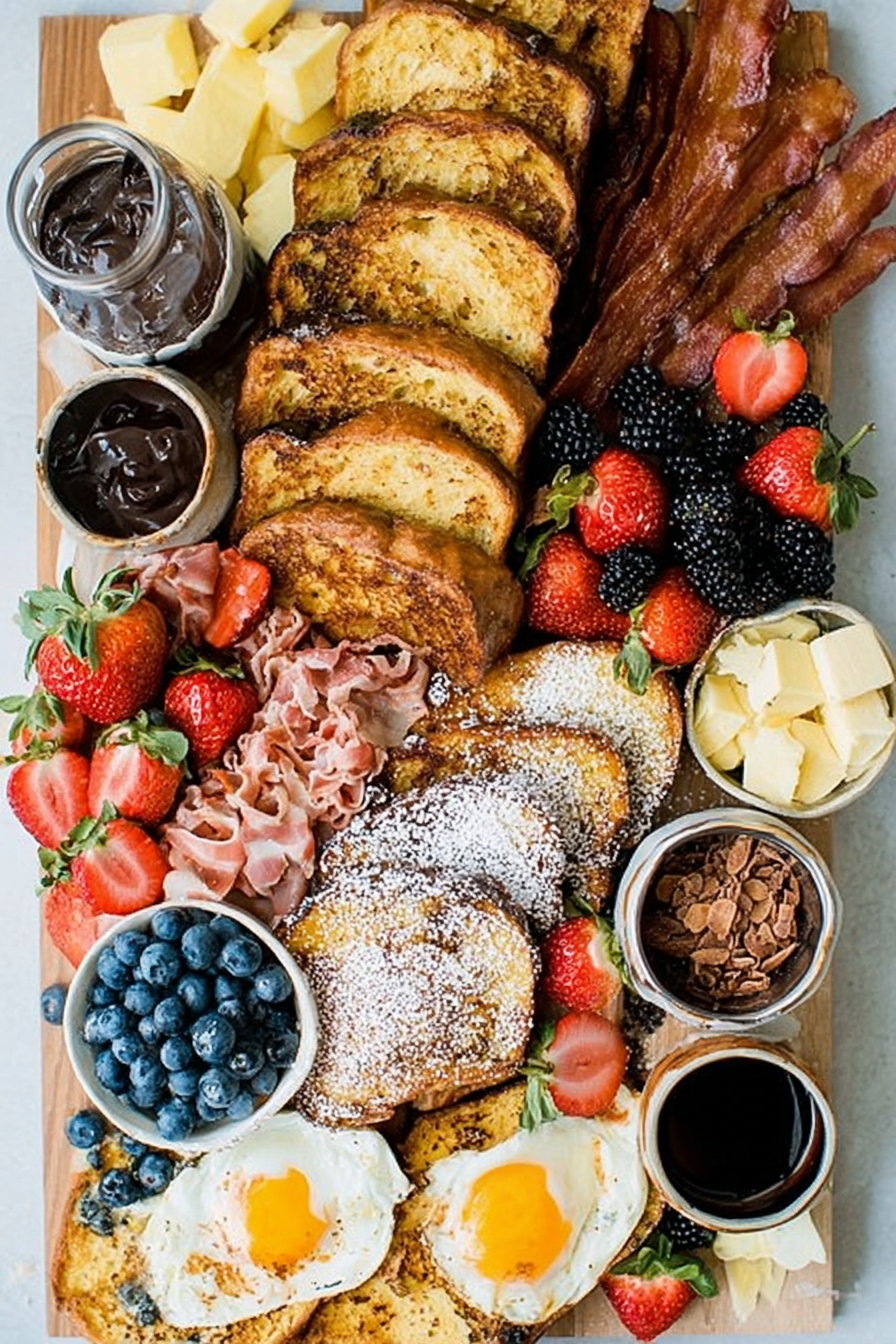 French Toast Breakfast Board